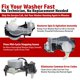 thumbnail image 2 of Actuador para Lavadora DR Quality Parts W10913953 120V, 2 of 6