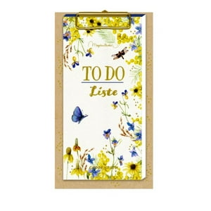 Tienda Lillifee - Hermoso Bloc Floral De Notas To Do De La Linea Naturaleza Pura