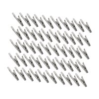 Magideal - Kit De 50 Pinzas De , Abrazaderas De Resorte Resistentes Para Proyectos Electrónicos, Pasatiempos, Pruebas Eléctricas, Manualidades.