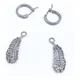 thumbnail image 5 of Conjunto Plumas Collar Y Aros Circonitas, Regalo, Fiesta, 5 of 10