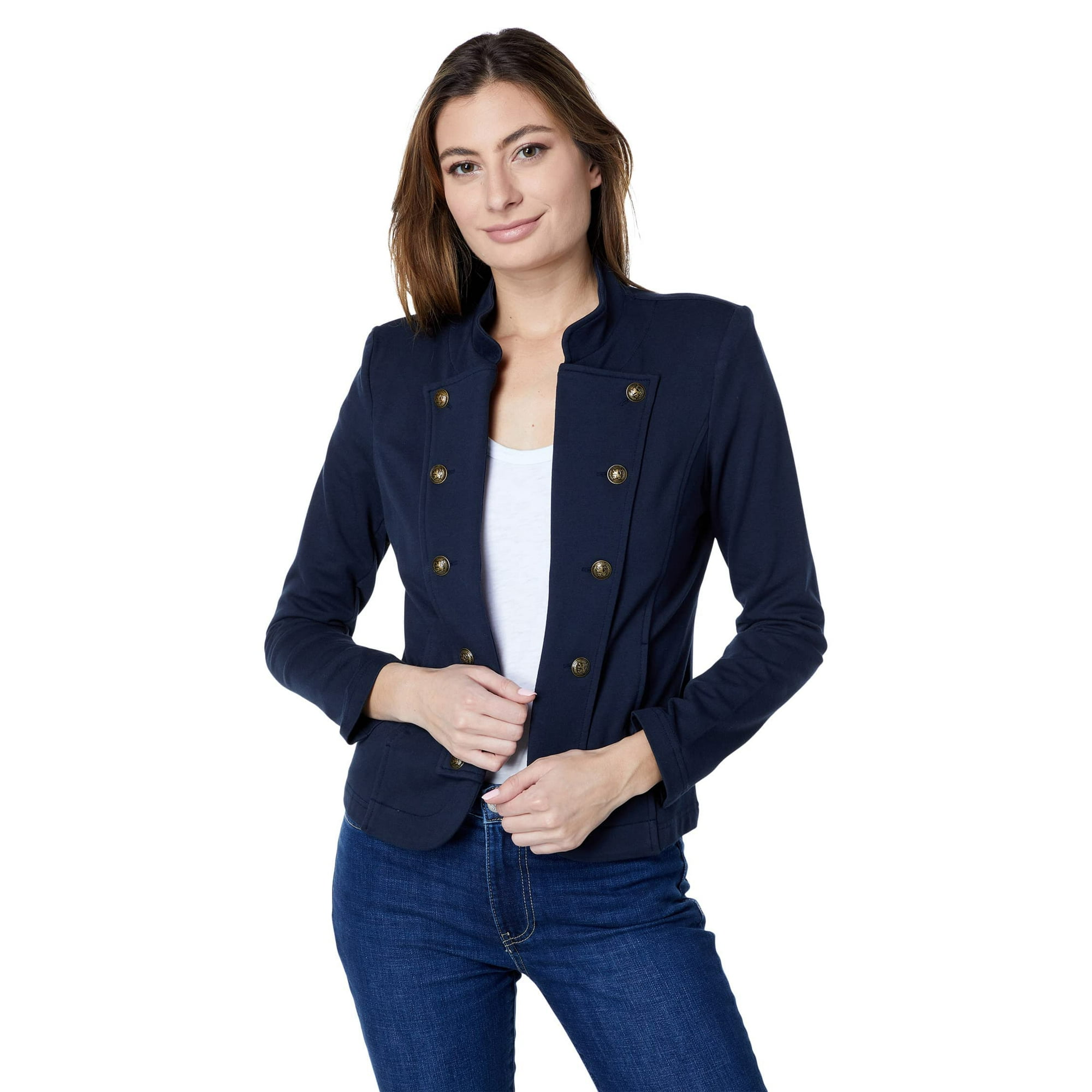 Chaqueta Tommy Hilfiger Casual Band Para Mujer Sky Capt Large