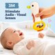 thumbnail image 3 of Tiny Wonders Baby Rattle Toy, 3–12 Months, Infant Animal Rattle Set, 3 of 3