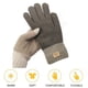 thumbnail image 3 of Guantes de lana de alpaca tejidos con pantalla táctil para mujer, otoño e invierno, cálidos, anticongelantes, forrados con vellón, gruesos y de dedos completos., 3 of 5