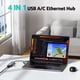 thumbnail image 2 of Adaptador Ethernet Hub USB-C Acer 1Gbps 3x USB 3.0 Aluminio, 2 of 9
