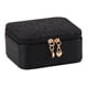 thumbnail image 2 of Joyería Organizador Caja Caja Holder Pendiente Pendiente Collar Pantalla Portátil Negro, 2 of 5