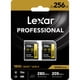 thumbnail image 2 of Tarjeta SDXC Lexar Professional 1800X 256 GB UHS-II, paquete de 2, 2 of 7