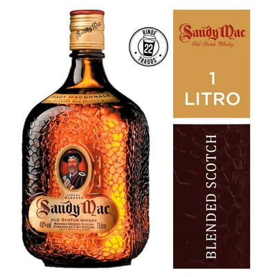 Whisky Blended Scotch 40° Botella 1 L Sandy Mac