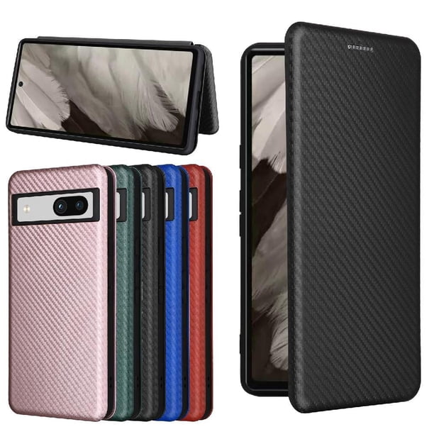 Funda Flip para FOXDOCK Google Pixel 7A - Funda magnética de negocios, funda protectora delgada