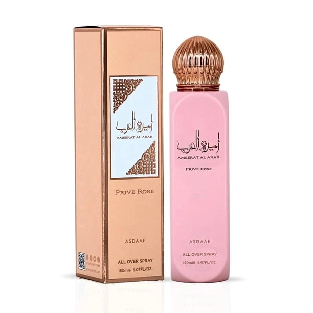 Perfume Asdaaf Ameerat Al Arab Prive Rose All Over 150mL