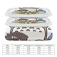 thumbnail image 2 of x390 My Neighbor Totoro Bed Duvet Cover Microfiber Bedding Sets 3D Printed Lightweight 3 Piece Comforter Sets, 1 Duvet Cover And 2 Pillow Shams for Kids Boys Girls 90"x90" jn390, 2 of 5