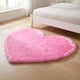 thumbnail image 1 of REGALWOVEN Alfombra de Baño de Felpa con Forma de Corazón Suave Absorbente Lavable Alfombras de Baño Lindas para el Hogar Regalos Rosa 16" x 20", 1 of 7