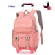 thumbnail image 1 of School Backpack with Wheels Trolley School Bag for Teenagers Girls Rolling Backpack Students Children Schoolbag Travel Bags sac, 1 of 3