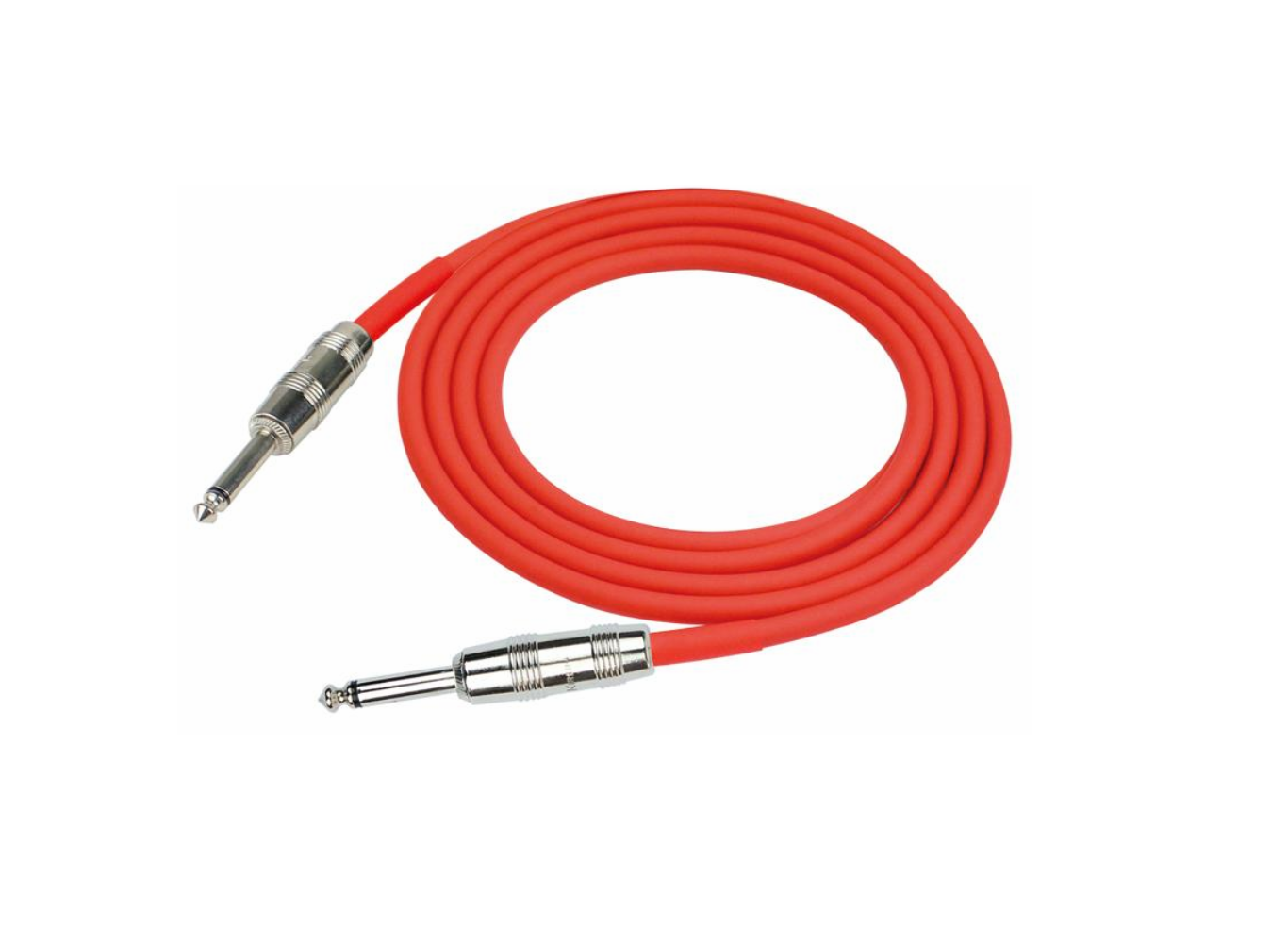 Cable Para Instrumento Rojo Plug Kirlin 3 Metros Ipcv-241-3