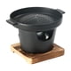 thumbnail image 3 of Mini Hibachi Grill, Parrilla de carbón de mesa Uso de cocina Parrilla de barbacoa japonesa Parrilla de barbacoa para picnic Jardín al aire libre Playa Estilo B, 3 of 5