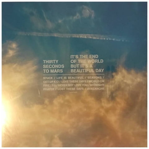 Hitway Music - 30 Seconds To Mars - Its The End Of The World But Its A Beautiful Day (Orange Vinyl) | Vinilo