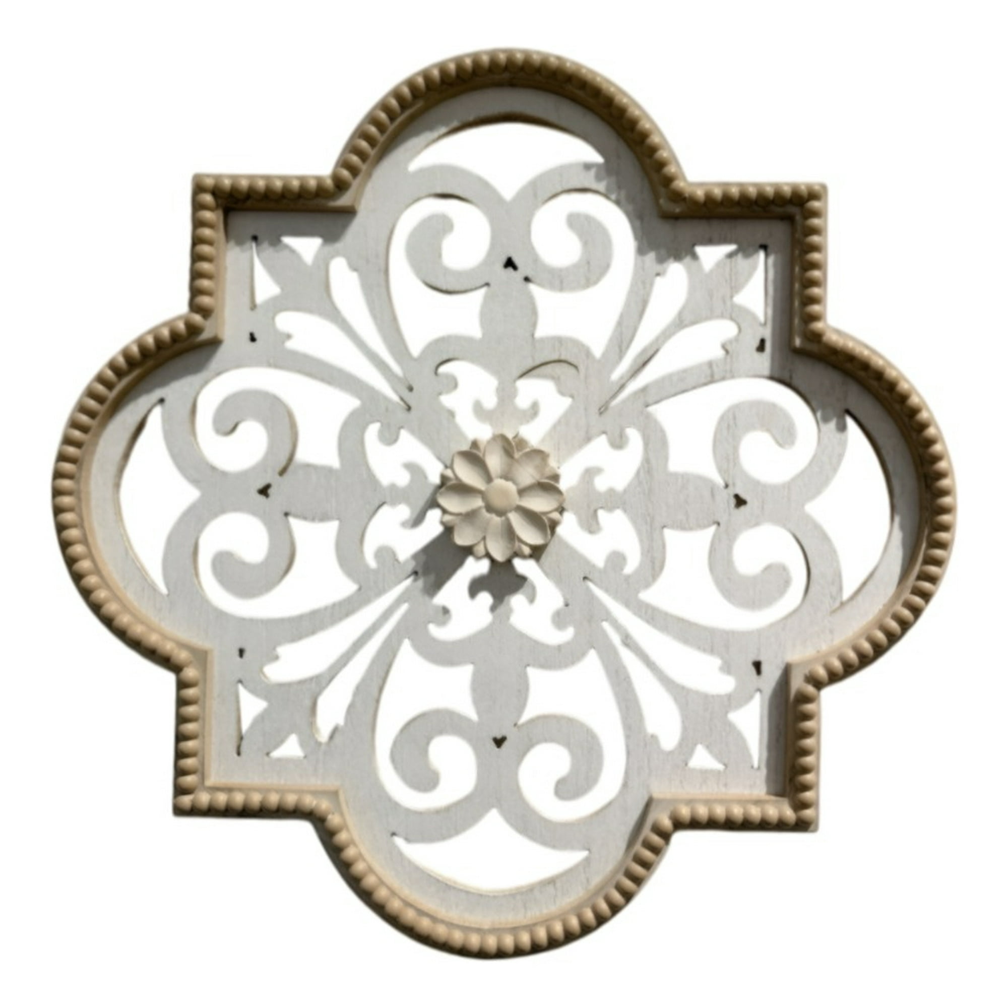 Genérico - Decoración Pared Flores Huecas Escultura Vintage Jhn