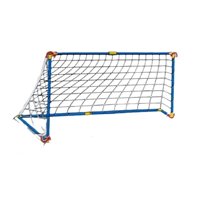 Total Click - Juguete Arco De Futbol Armable Con Red Y Balon Infantil