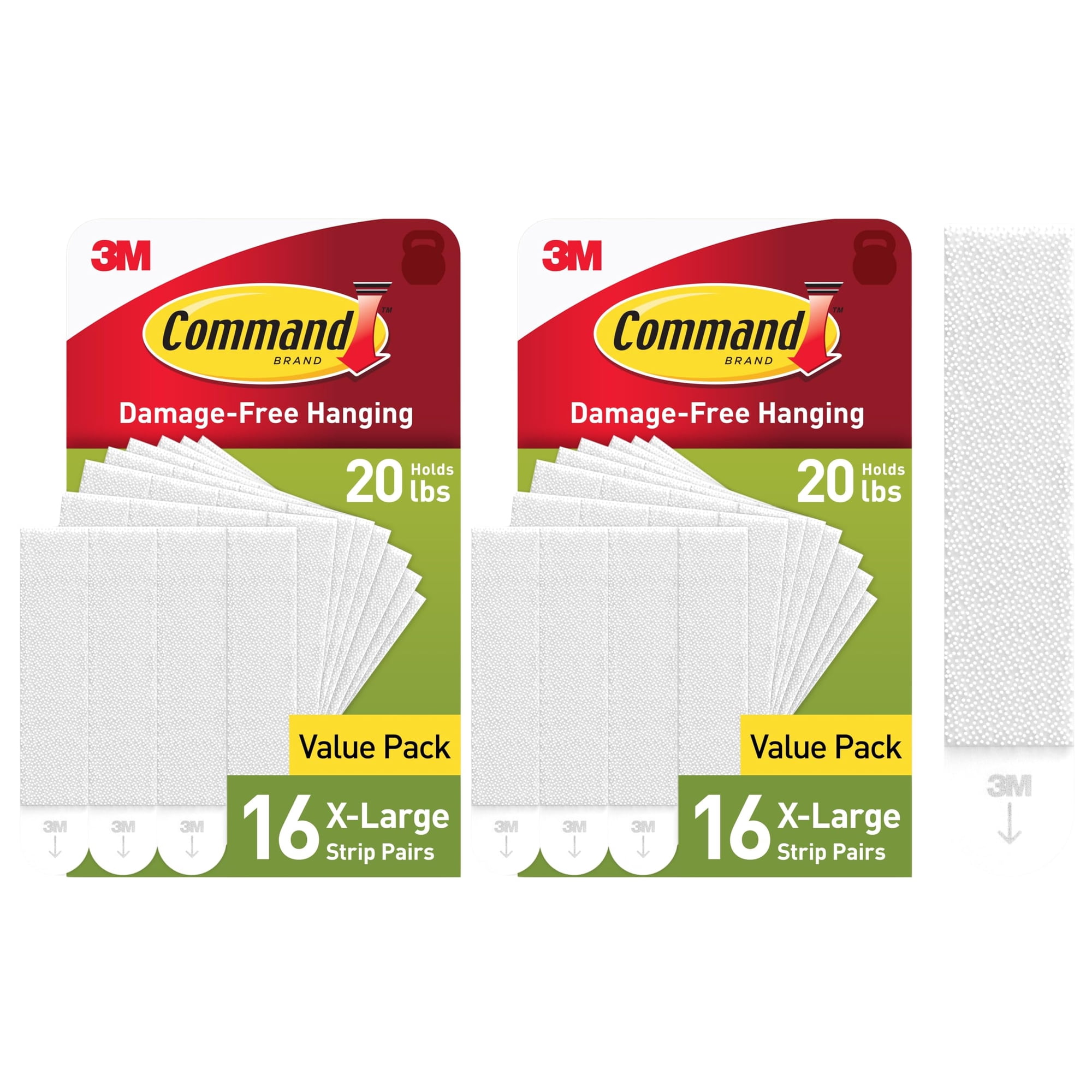 Tiras Para Colgar Cuadros Command Xl, Pesadas, 20 Libras, 32 Pares