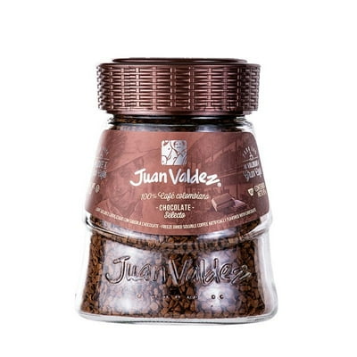 Café Soluble Liofilizado Chocolate Frasco 95 Gr Juan Valdez