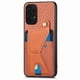 thumbnail image 3 of Funda Resistente para Samsung Galaxy A13 4G con Tarjetero y Soporte, Diseño Magnético Marrón, 3 of 5