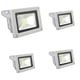 thumbnail image 1 of Foco Exterior Led 10w Luz Cálida X4 Uni, 1 of 3