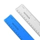 thumbnail image 2 of Regla NEOTIGER 30 cm Flexible Transparente/Azul (2 unidades), 2 of 9