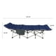 thumbnail image 3 of Cama Plegable de Camping Azul, 3 of 6
