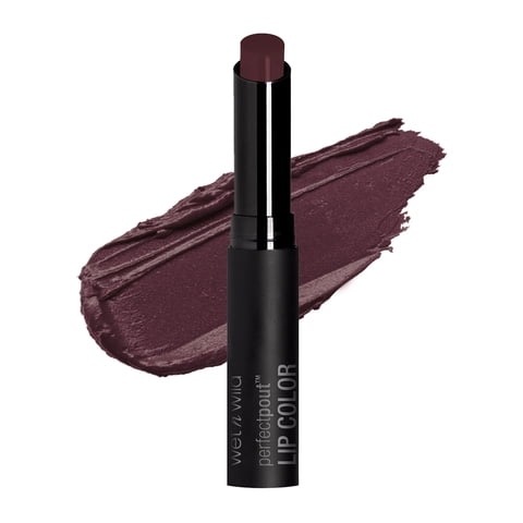 Wet N Wild - Lápiz Labial Enloquecido Perfect Pout Dark Red My Blackberry Broke