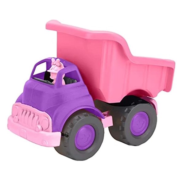 Camión volquete Minnie Mouse de Green Toys hecho con plástico reciclado