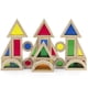 thumbnail image 1 of Juguete Madera Construccion Bloques Con Ventanas Color 24 Pz, 1 of 2