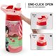 thumbnail image 4 of VanellopeBotella de Agua con Tapa Pop Top de Un Toque, Acero Inoxidable, a Prueba de Fugas, para Deportes, Botella Infantil rosa 12 oz, 4 of 6