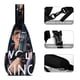 thumbnail image 3 of Rey Lobo Riñonera Bandolera con Estampado Integral para Hombres y Mujeres, Bolso Cruzado Gráfico de Tendencia, Mochila de Hombro Streetwear para Ciclismo y Deportes, Riñonera Versátil Casual, 3 of 6