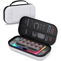 Estuche Rígido Portátil Aaronmei Para Nintendo Switch 2 Blanco