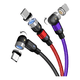 thumbnail image 2 of Cable magnético carga rápida + transmisión de datos Rojo, 2 of 3