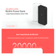 thumbnail image 3 of Cargador Portátil Xiaomi Redmi 18w 20.000mah Carga Rápida Negro, 3 of 8