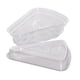 thumbnail image 1 of Envase Triangular Transparente para Postres Tortas 16×12×6 cm Pack x50 und, 1 of 2