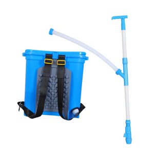 Ioensy - Esparcidor De Fertilizante Manual, Herramienta De Fertilización De 25 L Para Árboles Frutales De Maíz, Altura Ajustable