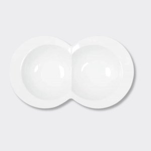 Concepts Life - Bandeja De Cerámica Doble Para Servir