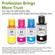 thumbnail image 4 of Juego de 5 botellas de tinta ZXTZX 31/32XL 140/70 ml, 4 of 7
