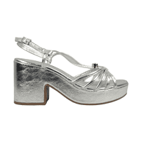 Sandalias De Fiesta Moleca Plateado Mujer | 5549.110.30838-41 1 - Talla 38