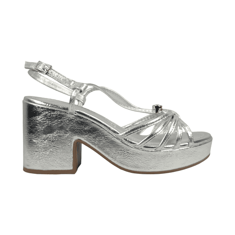 Sandalias De Fiesta Moleca Plateado Mujer | 5549.110.30838-41 1 - Talla 38