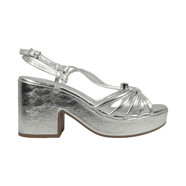 SANDALIAS DE FIESTA MOLECA PLATEADO MUJER | 5549.110.30838-41 1 - Talla 38