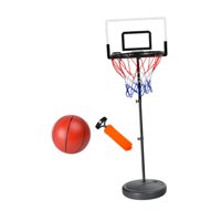 Magideal - Juguete Interactivo Para Niños De Baloncesto Infantil Para Niños, Regalo De Cumpleaños Para Niñas, Juego De Cumpleaños Ajustable Al Aire Libre Para Af