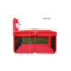 thumbnail image 2 of Corralito plegable para bebé, corral de seguridad, rojo, 2 of 3