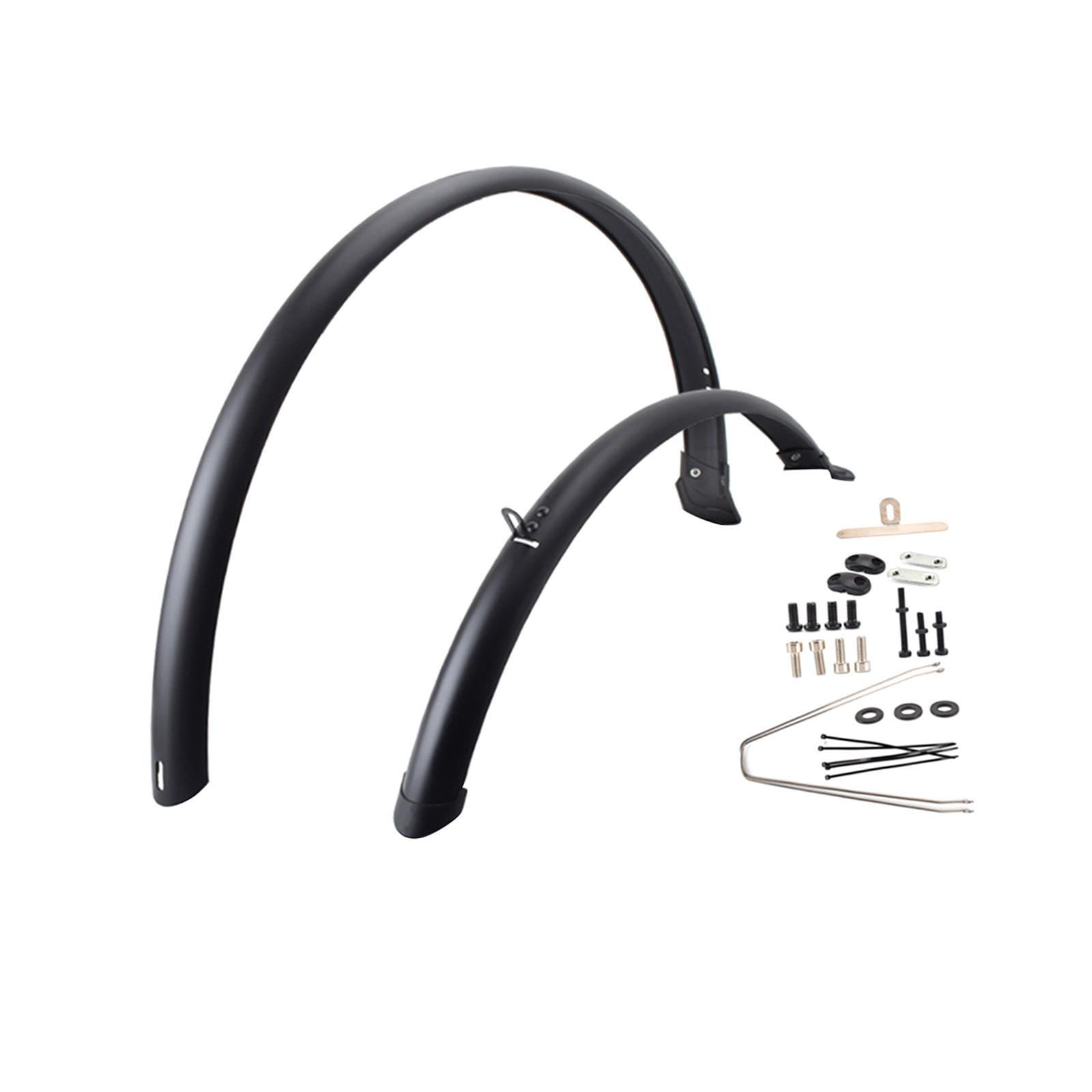 Ioensy - Guardabarros Para Bicicletas De Carretera, Cubierta Completa, Guardabarros Para Bicicletas De Montaña De Liberación Rápida, Sin 2 Anillos, 2 Uds.