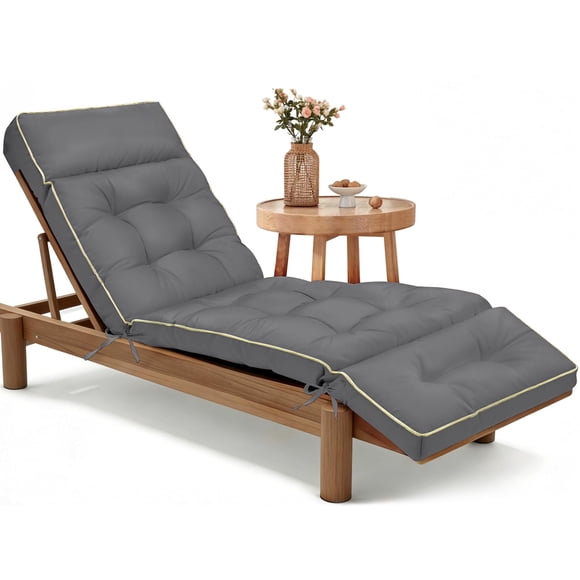 Cojín para chaise longue MAGIC ELEPHANT 188x56x10 cm gris
