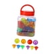 thumbnail image 4 of 60 Piezas De Bloques Transparentes De Colores Con Formas 3D Para Niños, Niñas Y Niños, 4 of 5