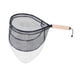 thumbnail image 4 of Red de Pesca Compacta de Manija Corta con Malla de Caucho Mango de Madera Diseño Portátil y Ligero Resistente al Uso Adecuada para Niños y Adultos en Grande, 4 of 5