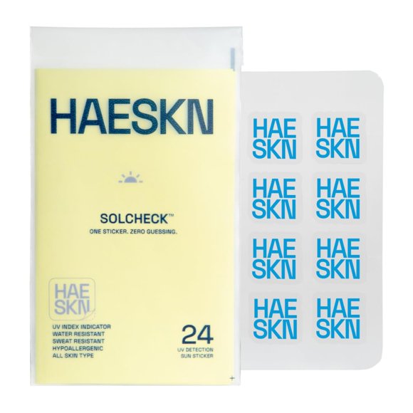 Pegatinas Sensor UV HAESKN Indicador de Quemadura Solar - Pack de 24