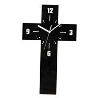 Magideal - Reloj De Pared Moderno, Reloj Colgante De Pared, Decoración Silenciosa Sin Tictac, Relojes Decorativos Simples Analógicos Para Paredes, Reloj De Pared Negro